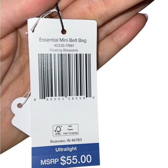 Vera Bradley Multicolor Floral Mini Belt Bag - Picture 4 of 4